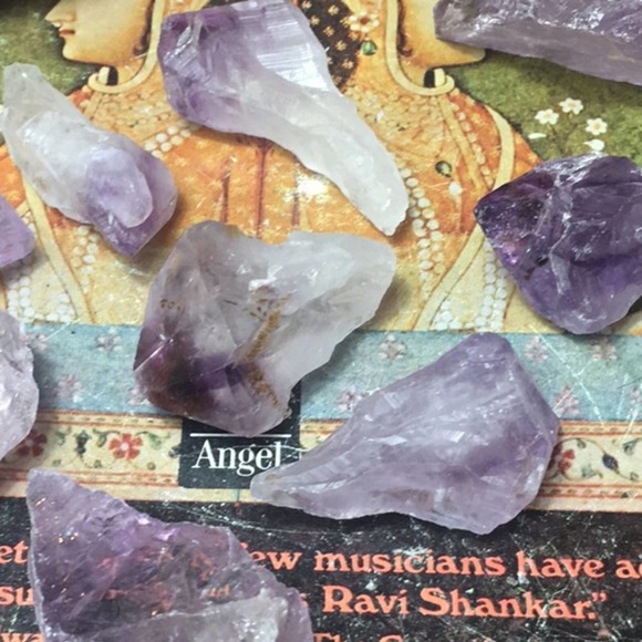 Amethyst Points Stones PROTECTION NWOT 15 Pcs - Picture 4 of 7